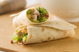 Hot Mexican Meat Wrap